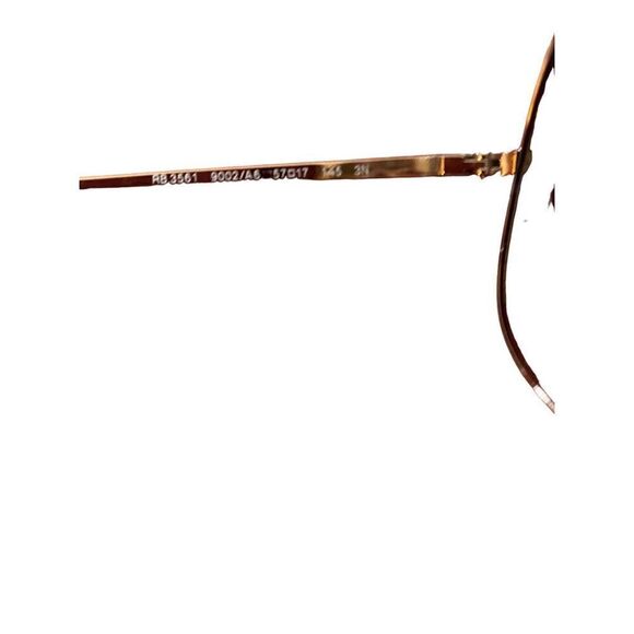 Ray, ban NWT gradient, gold frame, green tint, lens, sunglasses men’s - Picture 5 of 5